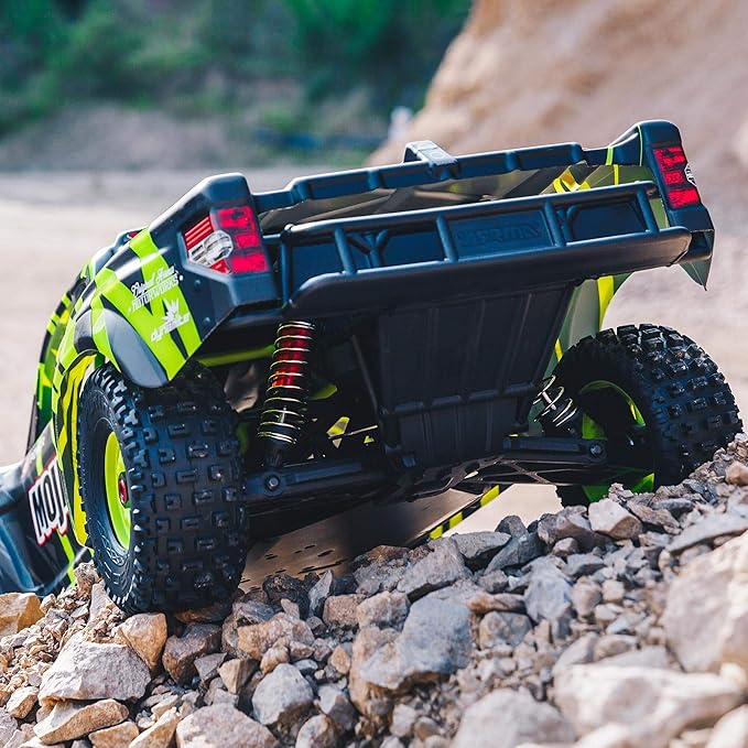ARRMA RC Truck 1/7 Mojave 6S V2 4WD BLX Desert Truck with Spektrum Firma (Ready-to-Run) Green/Black ARA7604V2T1