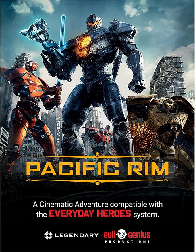 Everyday Heroes Pacific Rim Cinematic Adventures Roleplaying Game Blue