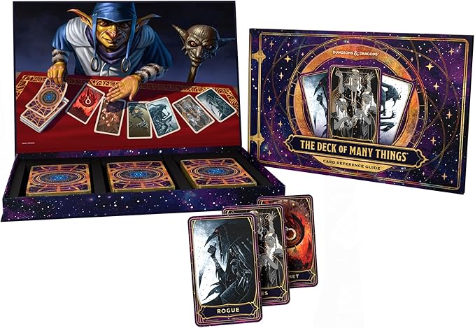 Dungeons &amp Dragons The Deck of Many Things - Includes The Book of Many Things