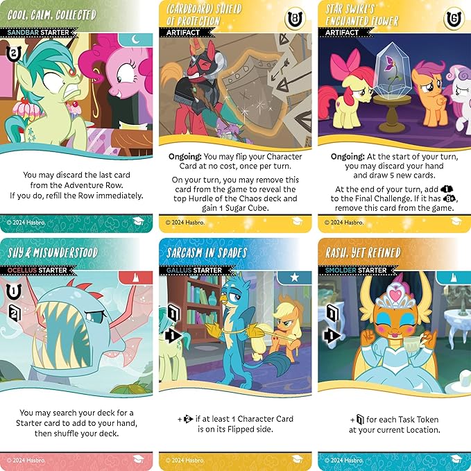 Renegade Game Studios My Little Pony Deck-Building Game Expansion: Scholarly Shenanigans with 85 New Cards Cooperative Gameplay Ages 14+ one to Four Players