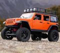 1/12 RC Crawler RTR MN-128 Off-Road Truck 4x4 RC Rock Crawler with 2.4G Remote Control RC Jeep Car Model for Adults Hobby Gifts (Orange)