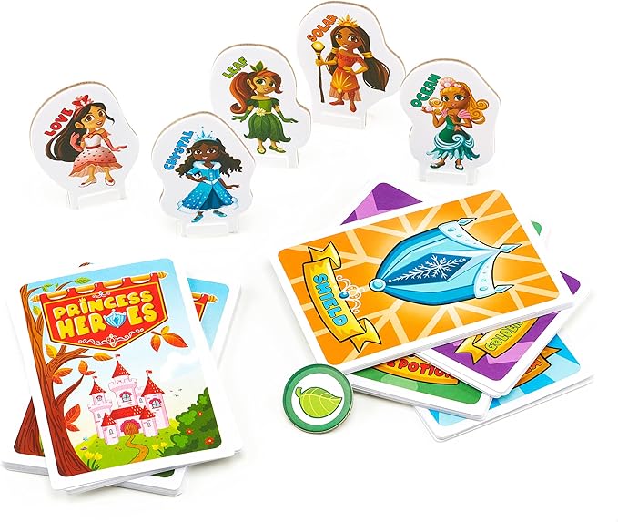 Princess Heroes Board Game - Cooperative Princess Castle Game for Kids Ages 4 and Up - Children Develop New Skills Through Play Perfect for Family Fun Time
