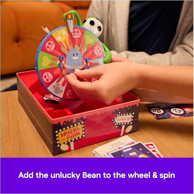 Spin Master Games Dumb Ways to Die: Wheel of Pain Game Interactive Spinning Wheel Viral Meme Survival Strategy Fun for Kids Adults &amp Family Game Night 2-6 Players for Ages 12 &amp Up