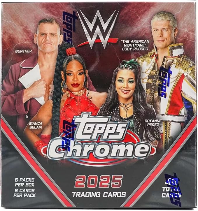 Chrome WWE Mega Box by Topps