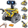 STEM Robot Building Kit Gift for Boys Ages 8-12 with Remote Control Technic Coding Robotic Toy for Kids’ Birthday Buildable 5-in-1 Models with 488 Pieces