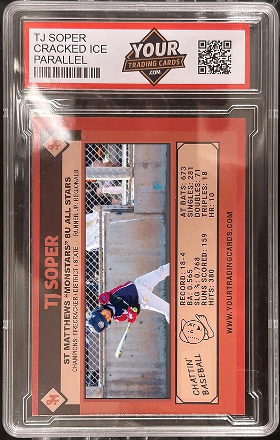 Custom Baseball Cards Personalized Trading Card in PSA Style Holder Holographic Finish + Velvet Bag + Stand Customized Gifts for Baseball Fans or Players