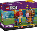 LEGO Fortnite BrickHeadz Beef Boss &amp Skye Figures – 288-Piece Video Game Building Set with Sword &amp Pickaxe Accessories Collectible Gamer Decor Gift for Kids Boys &amp Girls – 40910