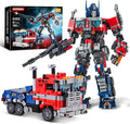 2 in 1 Transform Robots Building Sets for AdultsMecha Transforming Building Blocks Truck KitsAction Figures Toys for Movie FansChristmasBirthday Gift for Kids and Boys 8-14