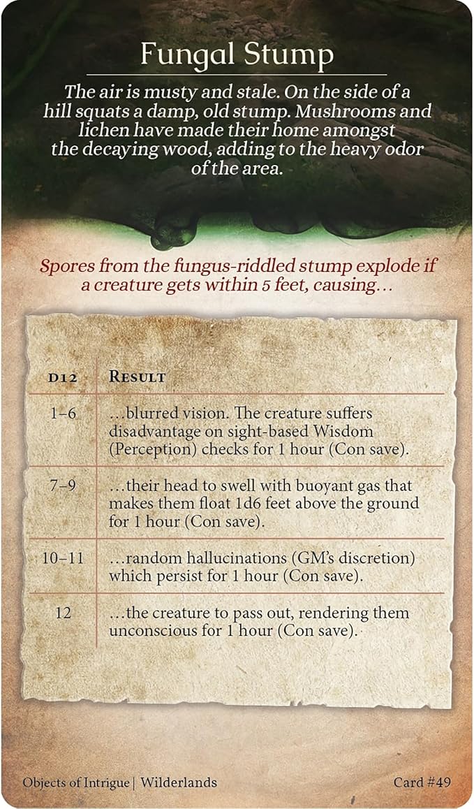 Nord Games: Objects of Intrigue: Boxed Set - 5e RPG Storytelling Cards 300 Tarot Sized Cards for Different Environments Roleplaying Game 5e D&ampD