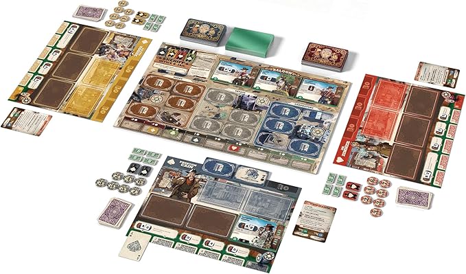 Unexpected Games 3000 Scoundrels Board Game - Wild West Strategy Game for 2-4 Players Ages 12+