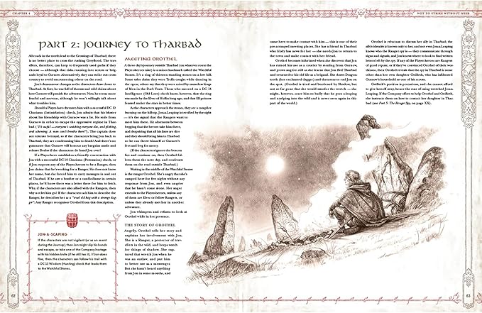 The Lord of The Rings Roleplaying: Tales from Eriador 5E - Illustrated Hardcover Adventure Compendium Middle-Earth Roleplaying Expansion