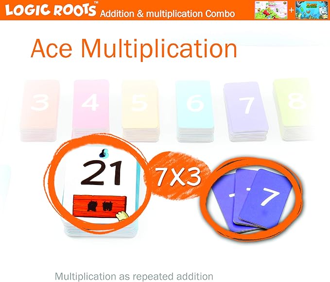 Two Math Games for Kids - Learn Addition Subtraction and Multiplication Table | Educational Games for Kids 5 and up for Kids (Monster Sock Factory + Moutain Raiders)
