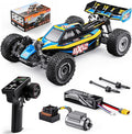 1/12 Brushless RC Cars for AdultsRemote Control Car for Fast Max 42 MPH 4X4 High Speed Racing RC Buggy with 3S 2200 mAh BatteryFast Off-Road RC Truck Suitable as Giftfor Beginner-blue yellow