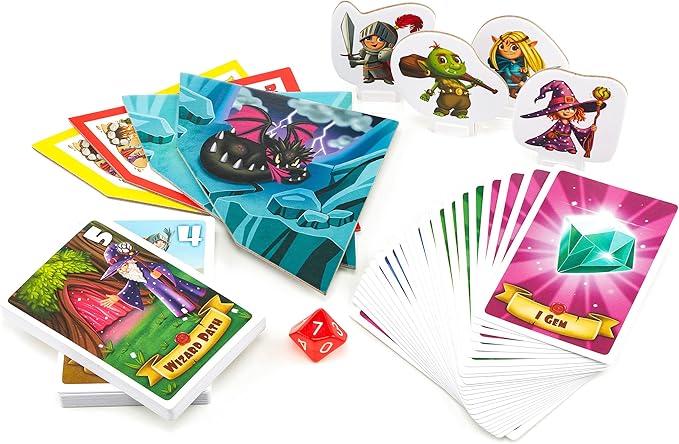My First Dragon Adventure Board Game - Kids Save The Kingdom Beginner Fantasy Adventure Game for Children 5+ Exciting Hands-On Dragon Fun for Family Game Night