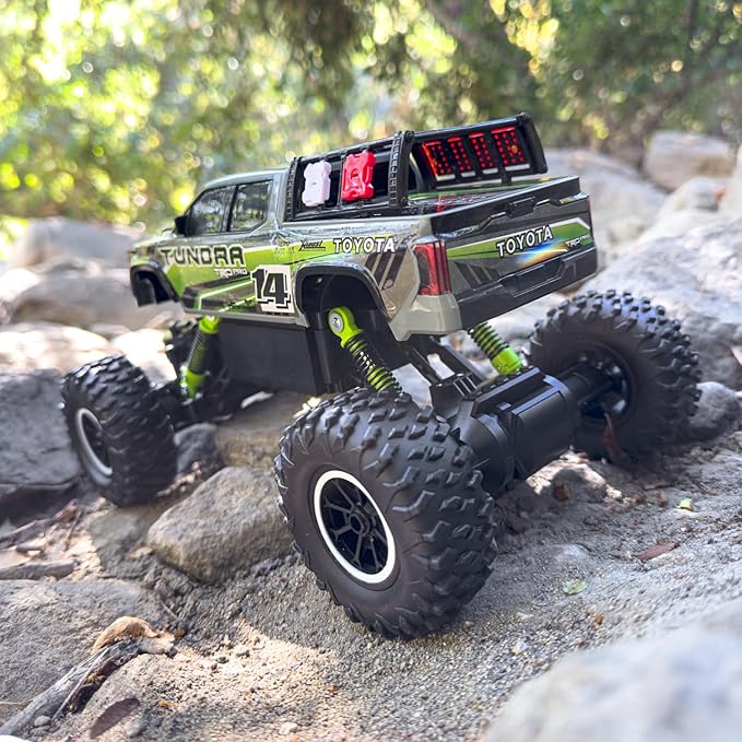 NKOK Ready to Run Mean Machines R/C Rock Crawler Toyota Tundra