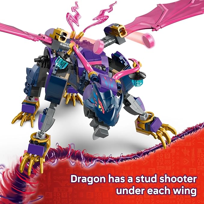 LEGO NINJAGO Rontu The Master Dragon Building Toy - Dragons Rising Model Building Kit for Boys &amp Girls Ages 7+ - Kids Toy W/ 4 Ninja Minifigures &amp Dragon Figurine - Gift Idea for Birthdays -