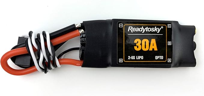 Readytosky 30A ESC 2-6S OPTO Brushless Electronic Speed Controller for F450 S500 ZD550 RC Helicopter Quadcopter(4PCS)