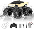 Remote Control Car for Boys 1:18 Monster Trucks Toys Amphibious RC Cars 2.4 GHz Waterproof RC Trucks 4WD All Terrain Off-Road Pickup Kids Toys for 6-12 Year Old Boys Girls Christmas Birthday Gifts