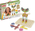 Quercetti Tecno Jumbo Building Toy - Set includes 45 Pieces to Make 3-D Designs - STEM Toy for Educational Play and Motor Skills Development - Made with PlayBio Material - for kids ages 3 years +