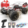 DEERC 9300E Remote Control Car High Speed RC Cars for Kids Adults 1:16 Scale 40 KM/H 4WD Off Road Monster Trucks2.4GHz All Terrain Toy Trucks with 2 Rechargeable Battery