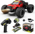 1/14 Brushless RC Cars Monster Truck RC Truck 50+ MPH 4WD Waterproof Red Ages 8+