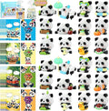 Mini Building Block Sets Animal 24 PackEaster Egg Fillers for Kids Party Favors for Kids Building Set for Goodie Bag Fillers Classroom Prizes Ages 6+ (Panda)