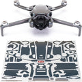 WRAPGRADE Skin Stickers Compatible with DJI Mini 4 Pro | Full Wrap (Coloration-X)