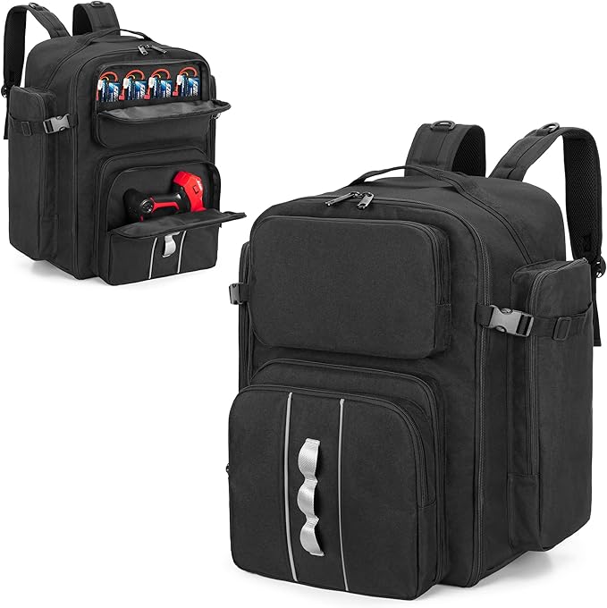 RC Backpack for 1/10 Car RC Storage Bag with Multi Pockets for Tools and Other Accessories Easy Carrying with Adjustable Shoulder Strap (Patent Design)