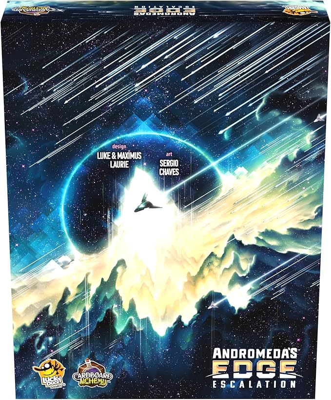 Lucky Duck Games Andromeda's Edge Escalation Expansion | Strategy Game Includes Additional Player Factions and Modules | 1-5 Players Ages 14+ | Duration 40-200 Minutes