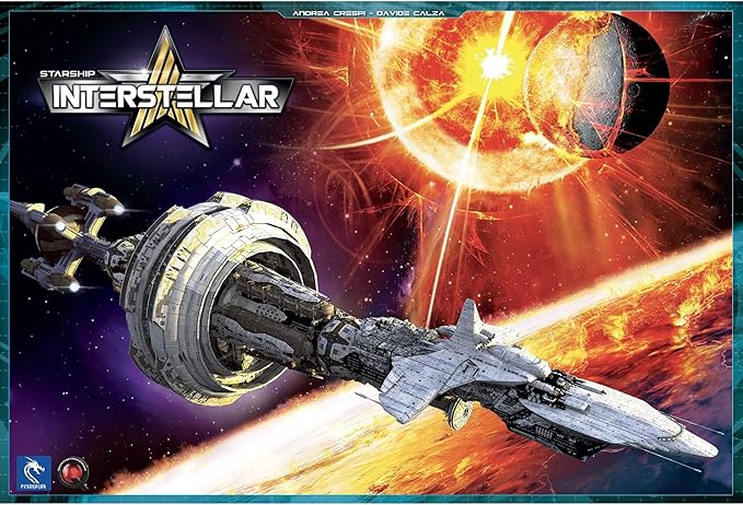 Pendragon Game Studio- Starship Interstellar Strategy Board Game - Futuristic Sun Resource Management for 1-4 Players Ages 14+ 150 Min Gameplay