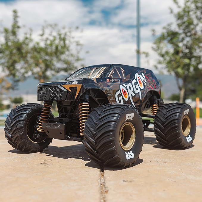 ARRMA RC Truck 1/16 Gorgon GROM 4X4 RTR Brushed Monster Truck (Battery &amp Charger Included) Bronze ARA2130T3