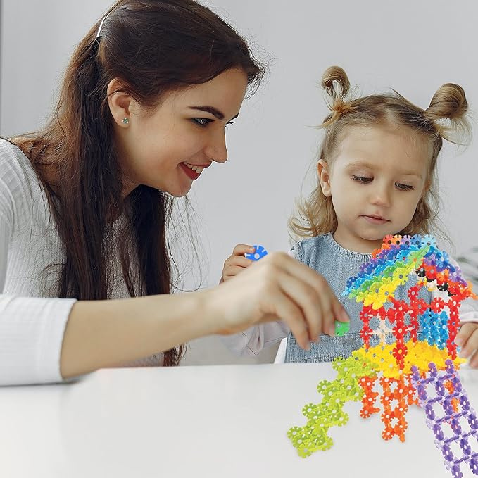 Discos Interlocking Connecting Kids Toys Preschool Learning Montessori Toys Play and Learning Stem Learning Toys Ages 3+