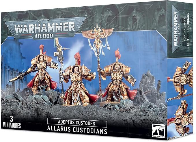 Games Workshop Warhammer 40k - Adeptus Custodes Allarus Custodian