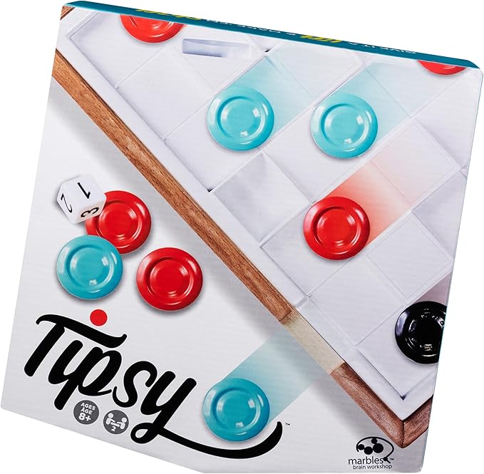 Tipsy Strategic and Challenging 3D Gravity Game for 2 Players for Kids Aged 8 and Up