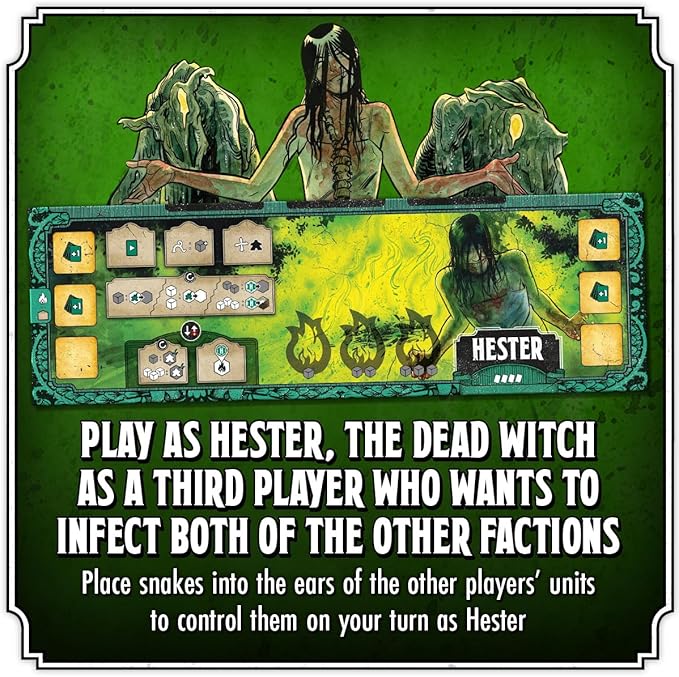 Harrow County: The Game of Gothic Conflict | Asymmetric Horror Strategy Board Game | 1–3 Players (Solo Mode Included) | Ages 14+ | Spooky Halloween Board Game by Off The Page Games