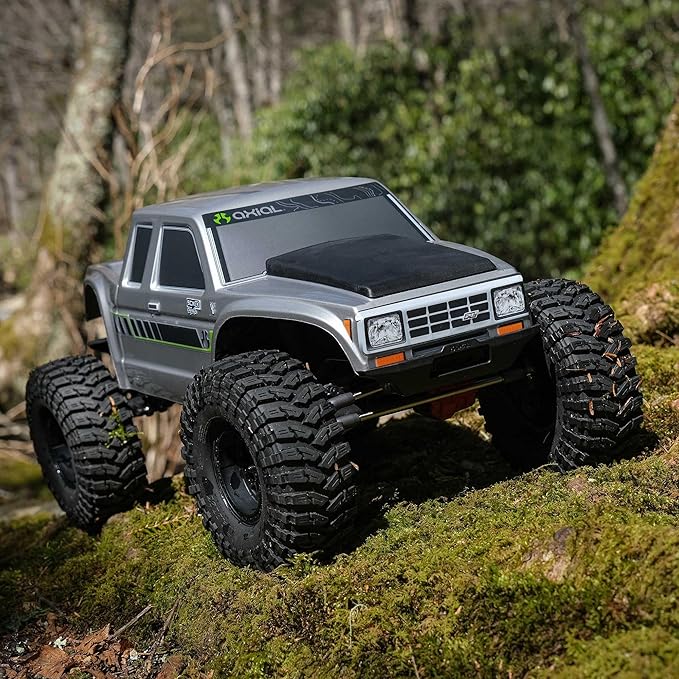 Axial RC Truck 1/10 SCX10 III Coyote 4X4 RTR (Battery and Charger Not Included) Brushed Rock Crawler Silver AXI-2036T1