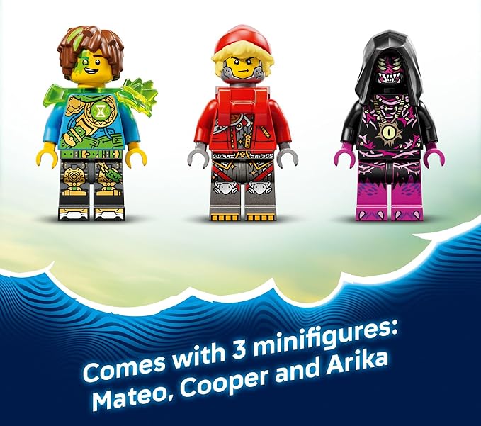 LEGO DREAMZzz Nightmare Scorpion Digger Building Toy for Boys &amp Girls - Pretend Play Set for Kids Ages 7+ - with 2 Build Options 3 Minifigures &amp Treasure Creature - Gift Idea for Birthdays -