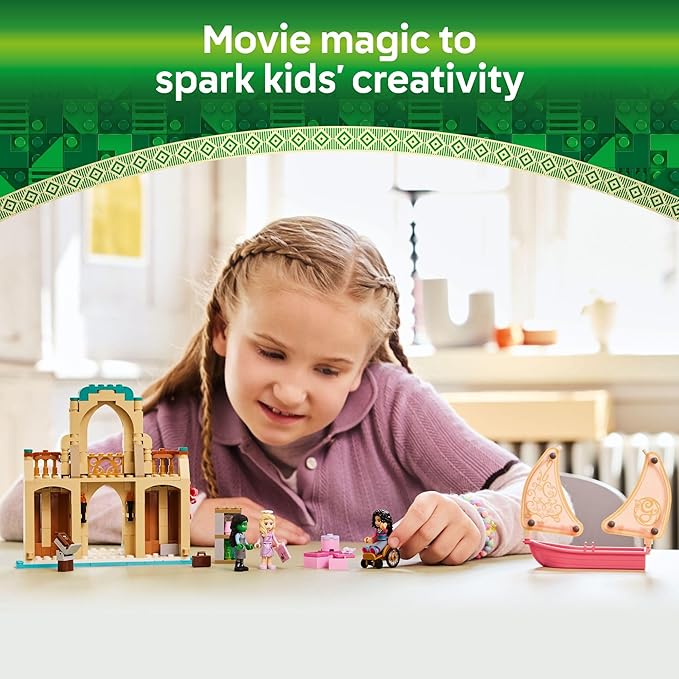 LEGO Wicked Glinda Elphaba &amp Nessarose at Shiz University Building Toys - Gifts for Birthdays - Wicked Toys for Kids Girls &amp Boys Age 7+ - 75681