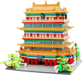 Chinese Architecture Micro Building Blocks Set Stork Tower Collectible 2196PCS Creative Building Sets for Adults Age 14+