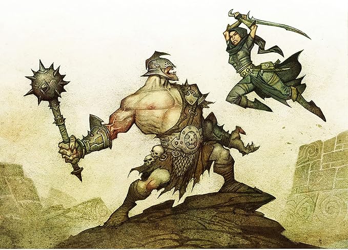 Free League Publishing Dragonbane: Mirth &amp Mayhem Roleplaying Game Core Set Includes Dice Rulebook Adventures Map and More RPG Tabletop Board Game for Adults Family Teens 13+