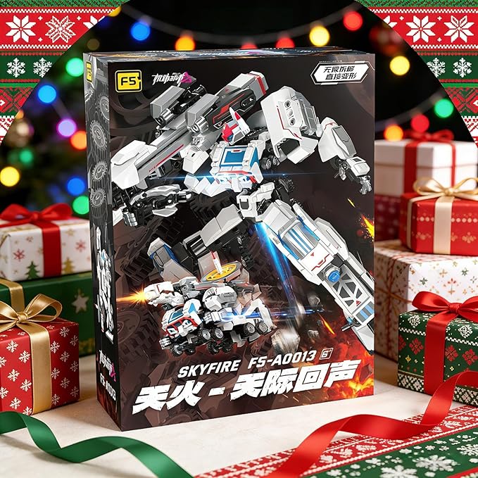 Transform Building Block Set Lunar Rover Mech Brick Movable Joints Construction Toy 646PCS Creative Collectible Action Figure Model Kit for Kids Ages 6+