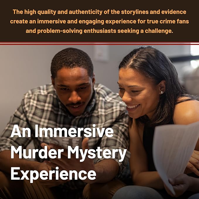 Hunt A Killer: Camp Calamity - Solve a Murder at a Summer Camp Interactive Unsolved Mysteries Game Mystery Box for Game Night Murder Mysteries Card Puzzle and Board Games for Ages 14+