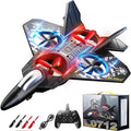 Foam Remote Control Airplane Drone for Kids Ages 8-12 Remote Control Jet with Lights 360° Flips Auto Hover Headless Mode One-Key Take Off &amp Landing Outdoor Flying Toy Gift for Boys