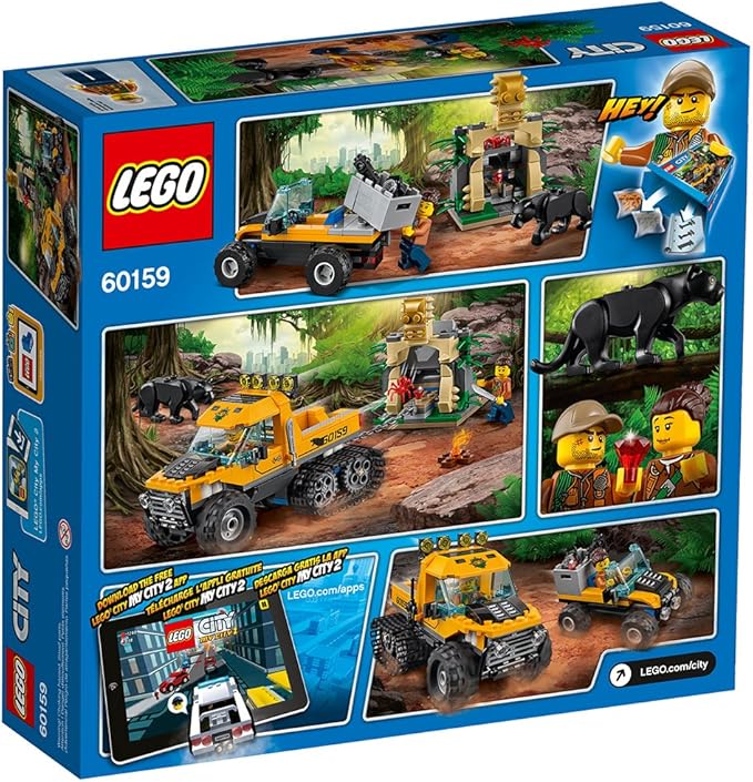 LEGO City Jungle Explorers Jungle Halftrack Mission 60159 Building Kit (378 Piece)