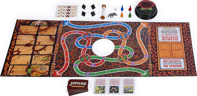 Spin Master Games Cardinal Games Jumanji The Game Action Game Multicolor