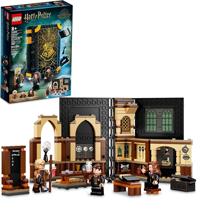 LEGO Harry Potter Hogwarts Moment: Defence Class 76397 Building Kit Collectible Classroom Playset for Ages 8+ (257 Pieces)