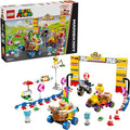 LEGO Super Mario: Mario Kart Baby Peach &amp Grand Prix Set Home Circuit - Nintendo Toy Building Set for Kids Girls and Boys Ages 8+ - Collectible Toy - Gift Idea for Birthdays - 72036
