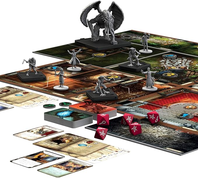 Asmodee Mansions of Madness Board Game (2nd Edition) - Dive into Lovecraftian Horror and Mystery with Cooperative Gameplay! Ages 14+ 1-5 Players 2-3 Hour Playtime