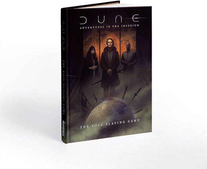 Modiphius Entertainment Dune RPG Core Rulebook New Version of the 2D20 System Science Fiction Strategy Role Play Game For Ages 14 and up