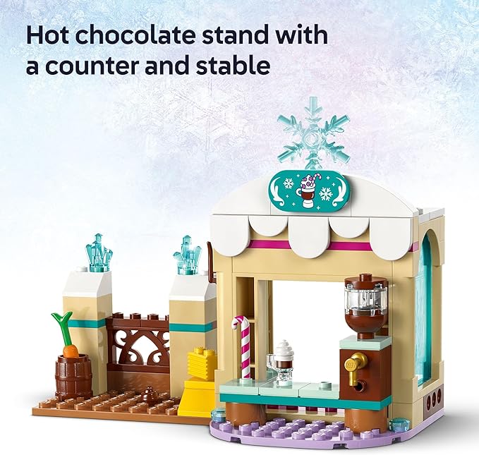 LEGO Disney Frozen Anna's Sleigh Adventure Building Toy Set - Frozen Toy for Toddlers with 2 Disney Princess Minidolls - Learning and Educational Set for Girls &amp Boys Ages 4+ - 43256